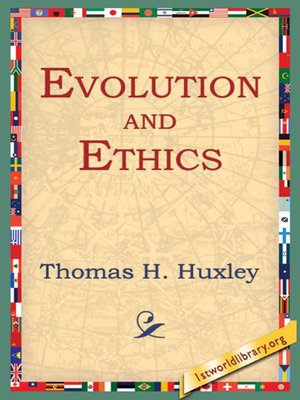 cover image of Evolution and Ethics